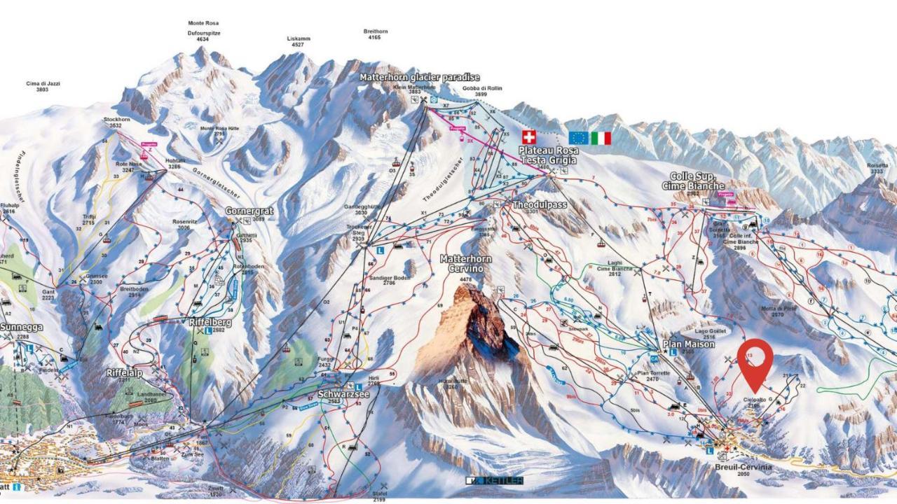 Appartement Le Petit Refuge Cervinia à Breuil-Cervinia Extérieur photo