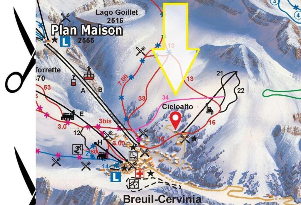 Appartement Le Petit Refuge Cervinia à Breuil-Cervinia Extérieur photo